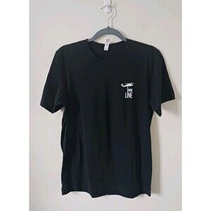 Nine Line Apparel Mens Graphic Black T Shirt Short Sleeve Size M